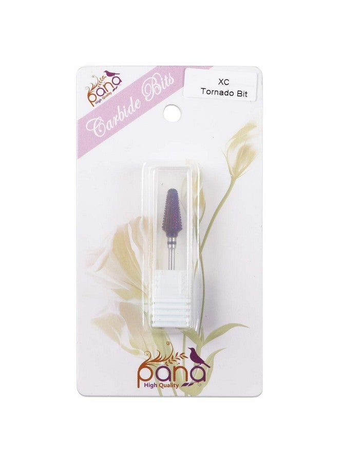 Pana Usa 332” Purple Tornado Nail Carbide Drill Bit Fast Remove For Acrylic Or Hard Gels Remover Professional Manicure Pedicure Rotary Tool Extra Coarse - Image 4