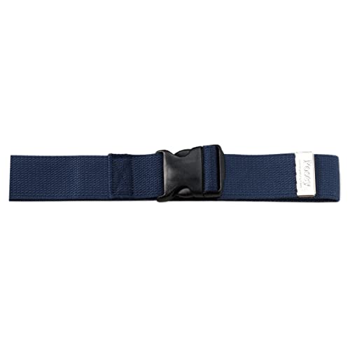 Posey TIDI Posey Quick-Release Gait Belt, Navy Blue, 52” – Walking Belt & Gait Belt – Quantity: 1 – Medical Supplies for Nurses, Physical Therapy & Home Care (6528Q) - Image 1