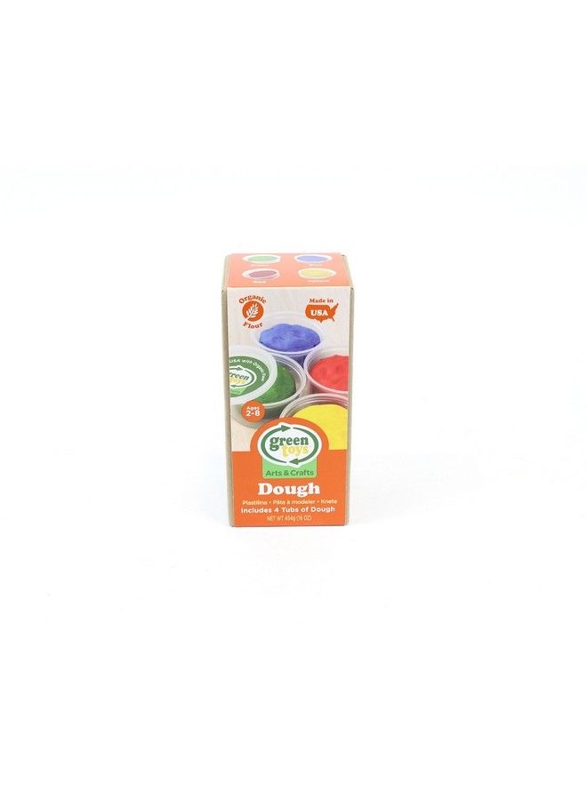 Green Toys Dough Assorted 4 Pack Multi Color Creative Arts & Crafts Activity Kids Toy Set. No Bpa Phthalates Pvc. Organic Dough Made In The Usa. - Image 4