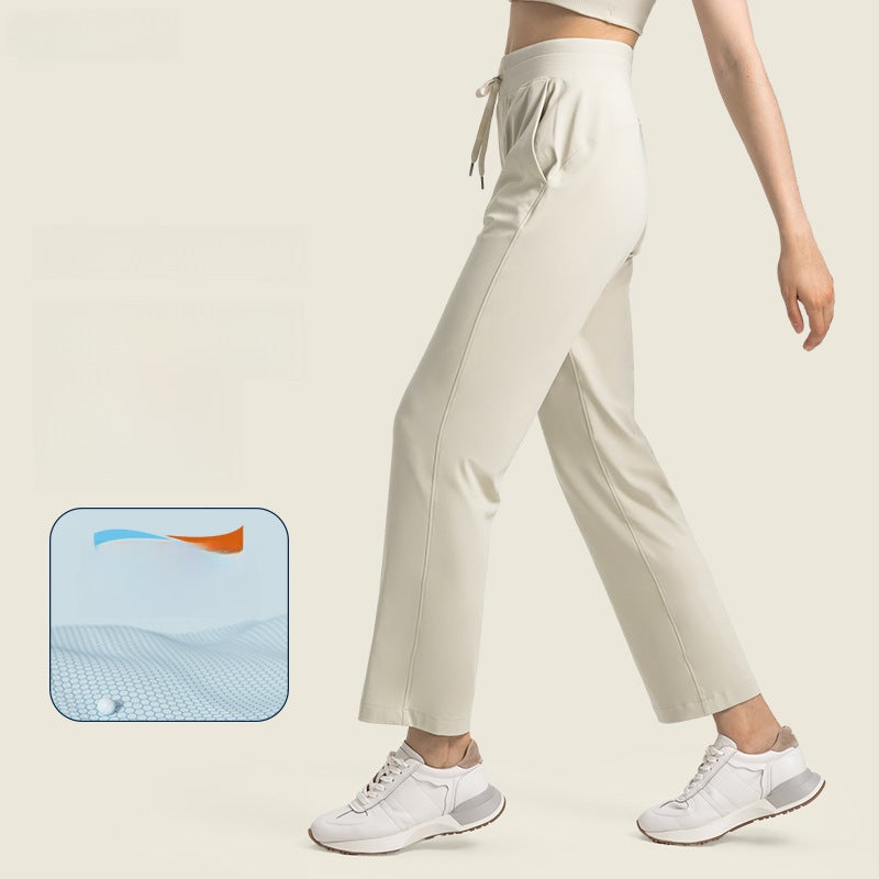 High Waist Slim Fit Yoga Pants for Women Cocoon Brown  - Image 4