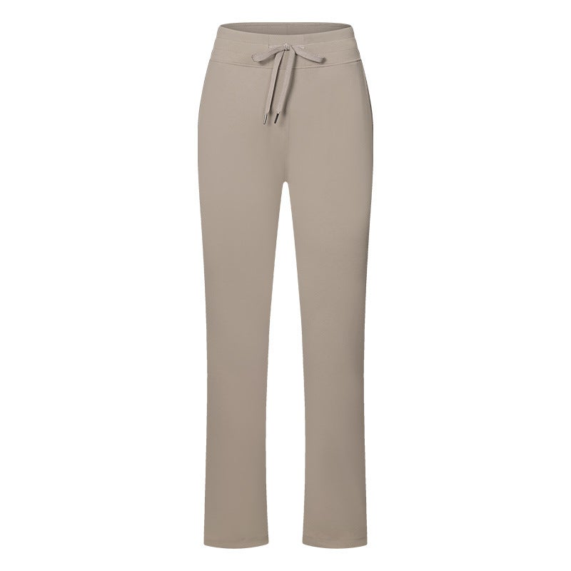 High Waist Slim Fit Yoga Pants for Women Cocoon Brown  - Image 1