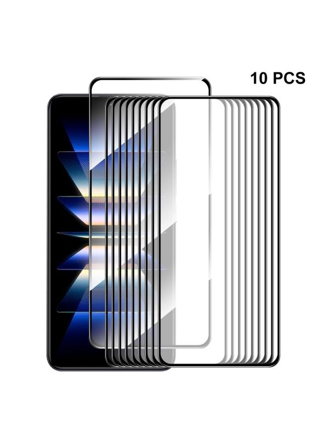 ENKAY - Screen Protector For Xiaomi Redmi K60 / K60 Pro 10pcs ENKAY Hat-Prince Full Glue 0.26mm 9H 2.5D Tempered Glass Full Film - Image 1