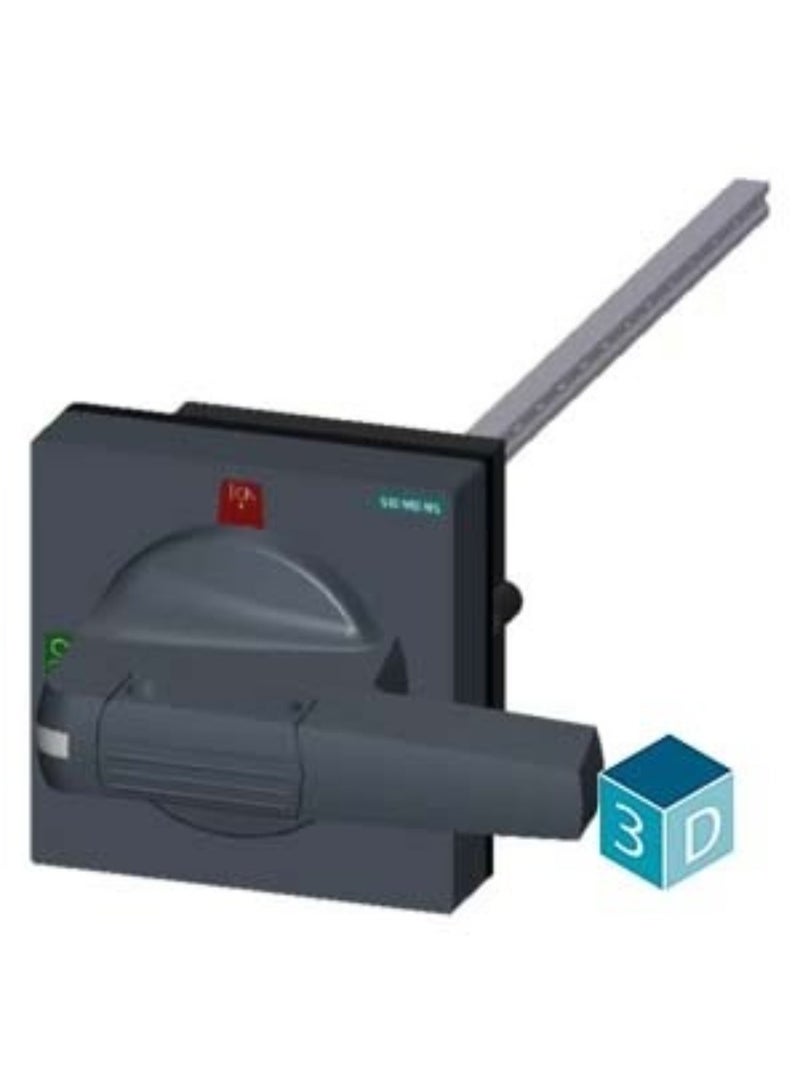Siemens Rotary Handle for Switch-Disconnector – Frame Size 3, Door-Coupling Mechanism - 8UD1141-2AF21 - Image 3
