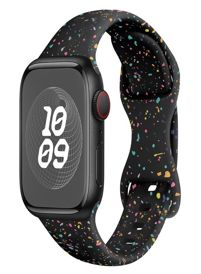 Wowstrap Sport Bands for Apple Watch Band 40mm 41mm 38mm 44mm 45mm 46mm 42mm iWatch Bands for Women Kids Men,Cute Recycled Plastic Silicone Strap for Apple Watch Series 11 10 9 8 7 6 5 4 3 SE 3/2nd Ultra 49mm - Image 1
