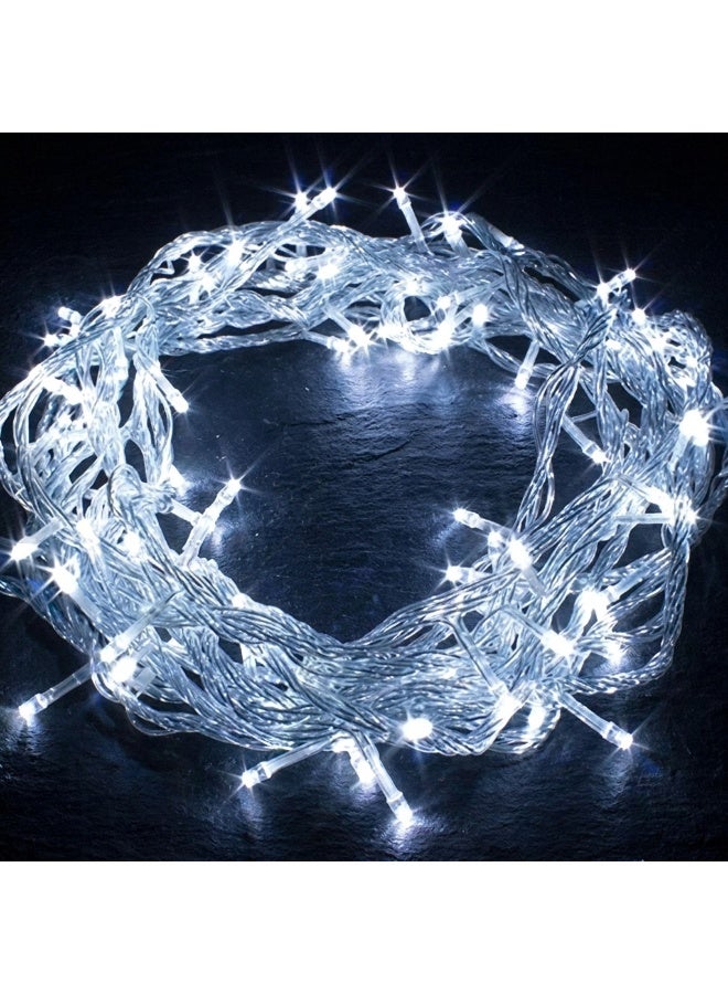 100 LED Cool White String Lights, Waterproof, Flexible Wire - Image 4