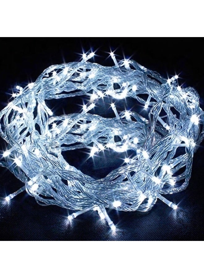 100 LED Cool White String Lights, Waterproof, Flexible Wire - Image 5