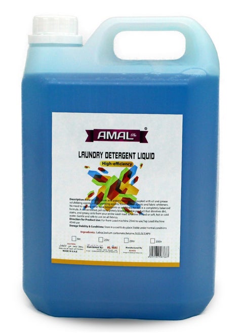 Amal Plus Laundry Detergent 5Litre
