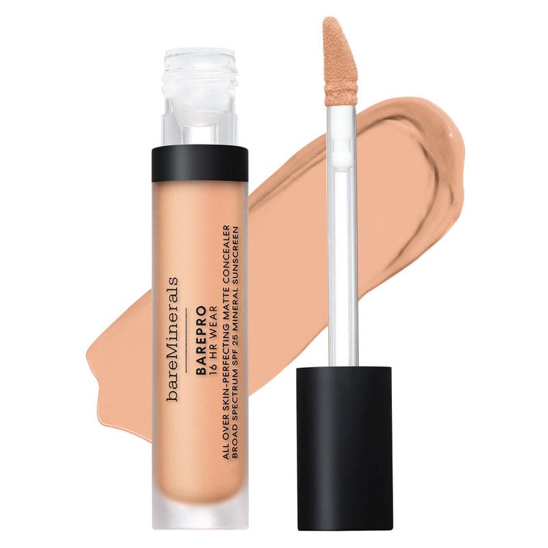 bareMinerals BAREPRO 16HR All Over SkinPerfecting Natural Matte Concealer Mineral SPF 25 with Niacinamide Conceals Dark Spots Blemishes Dark Circles Under Eyes Safe for Sensitive Skin Vegan - Image 2