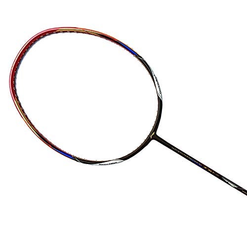 Li-Ning Windstorm Nano 770 Lite Professional Carbon Fiber Badminton Racquet - (Black/Red) - Image 3