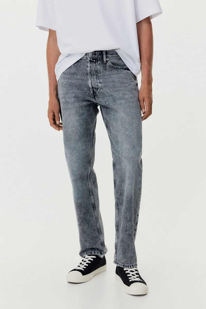 H&M Straight Relaxed Jeans