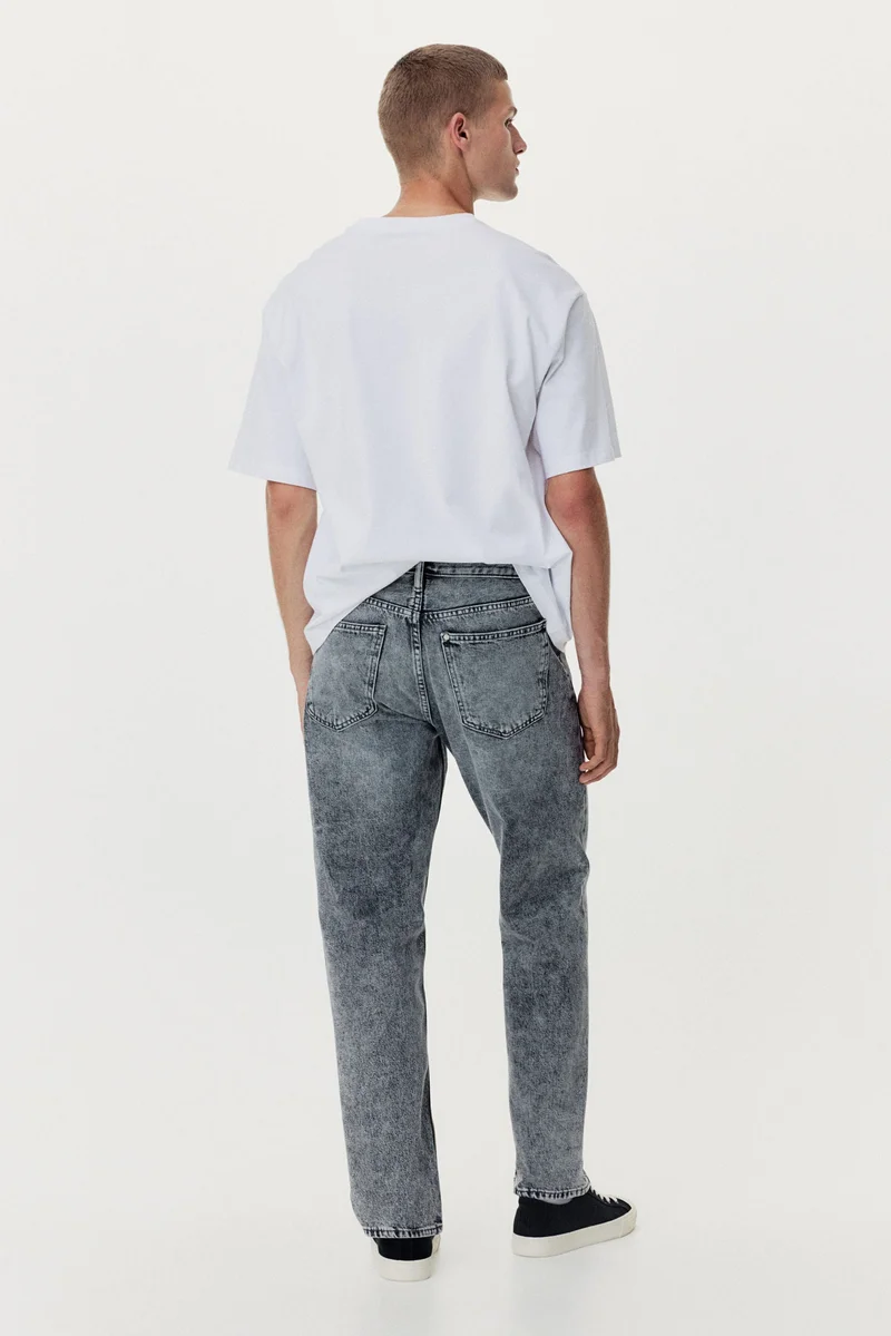 H&M Straight Relaxed Jeans