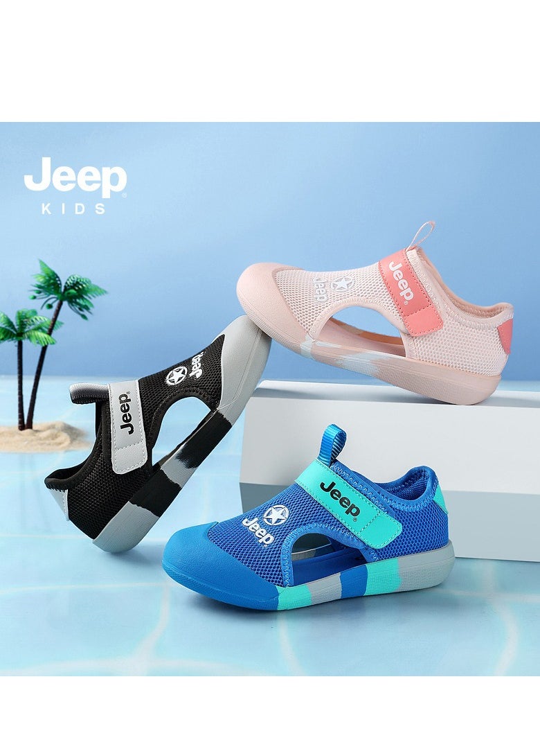 Jeep - Sandals New Soft Sole Anti slip Children's Sports Shoes  Beach Shoes - Image 1