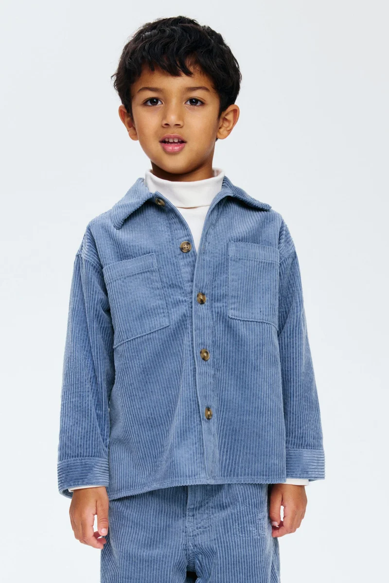 H&M Cotton corduroy overshirt