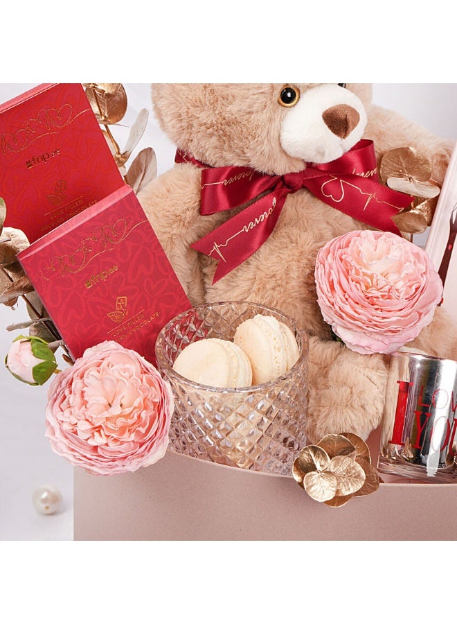 FNP Teddy of My Eye Valentine Hamper  - Image 3