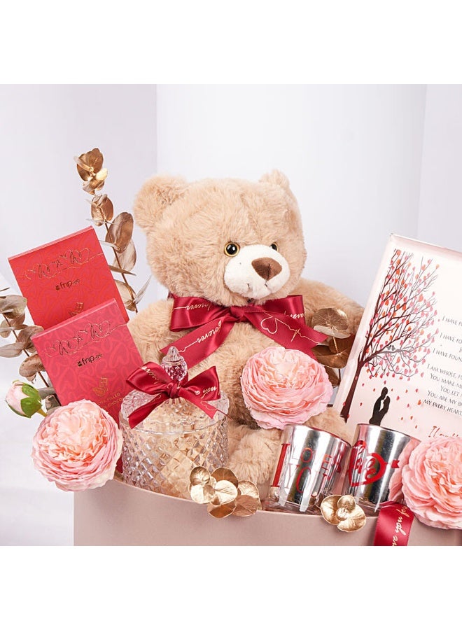 FNP Teddy of My Eye Valentine Hamper  - Image 2