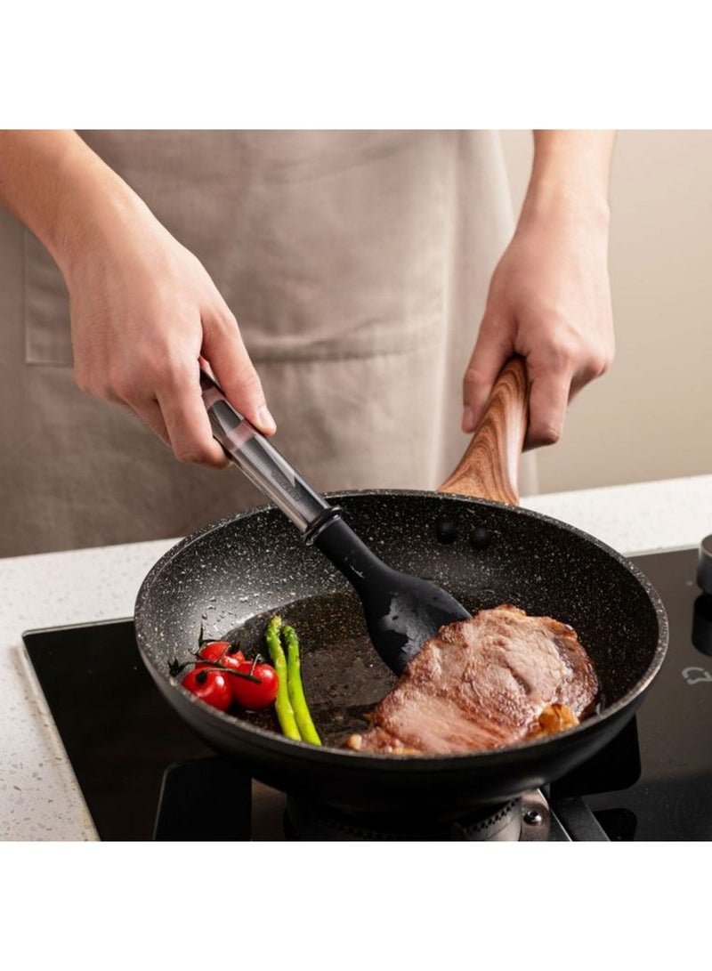 DANUBE HOME Kitchen Essentials Baking Spatula - Black - 5x2x28.1 cm  - Image 4