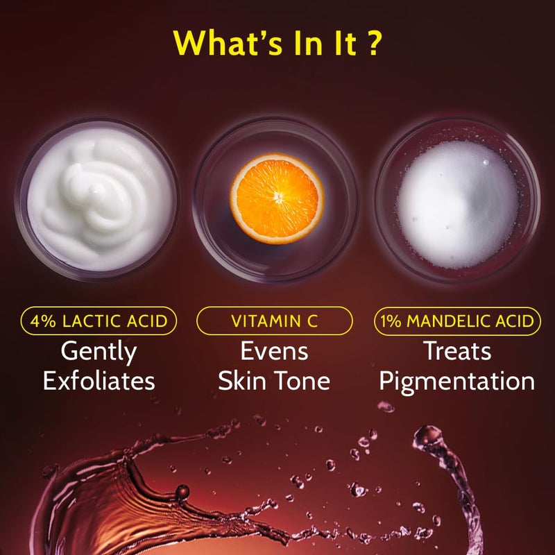 Chemist at Play UnderArm Roll-On with 5% AHA| Lactic & Mandelic Acid|Prevents Odour, Brightens Skin & Exfoliates Underarm| For Sensitive Skin|Royal Oudh Fragrance | Alcohol & Aluminium Free|1.35 fl oz - Image 4