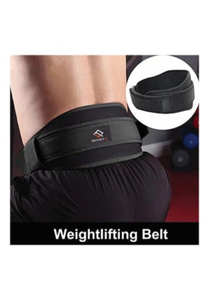 SportQ Fitness Weight-Lifting Belt Neoprene Training and Fitness with Lumbar Support, Bodybuilding, Functional Training, Weightlifting Exercises - pzsku/Z1D0645748C544BED95D7Z/45/_/1711019755/4d99b51e-2aca-4dc7-ab3a-83c7a19a3546