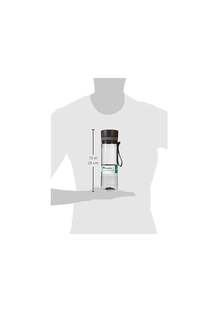 Aladdin Aveo Water Bottle 0.6L - Concrete Grey - Leakproof and BPA-Free - Image 3