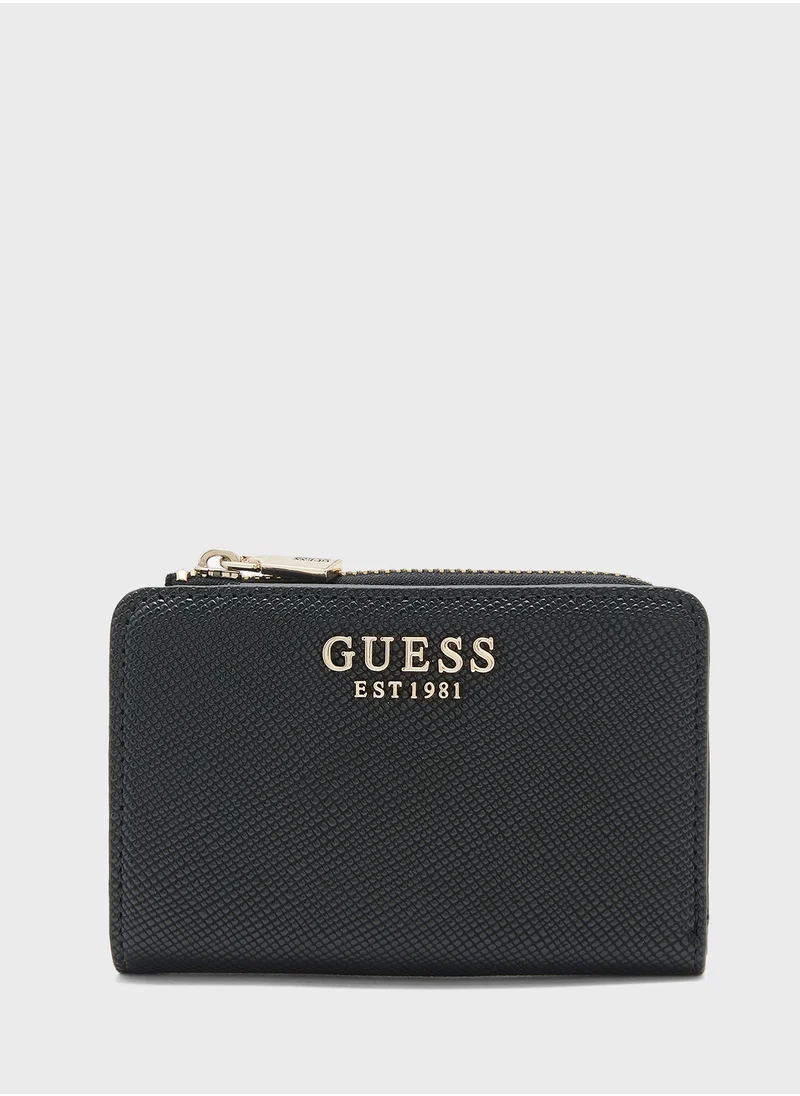 GUESS Laurel Slg Zip Arnd Card Holder