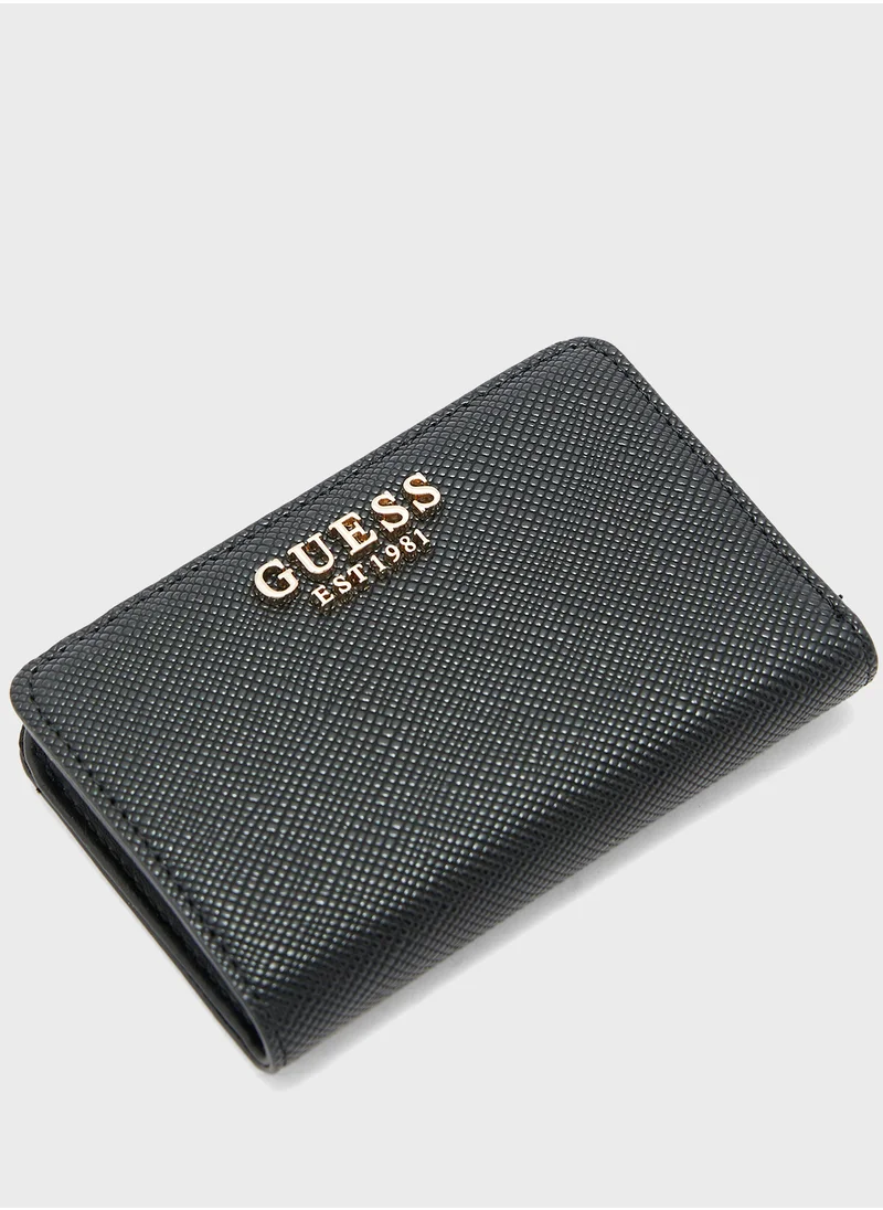 GUESS Laurel Slg Zip Arnd Card Holder