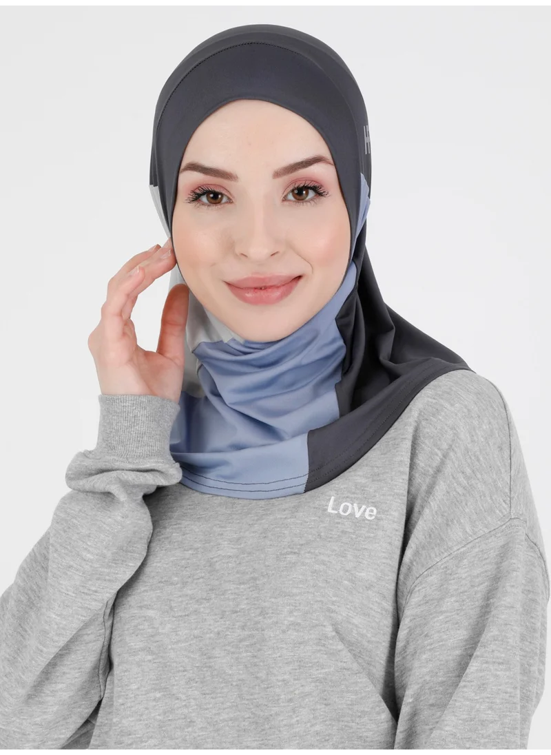 Ecardin Sports Bonnet - Anthracite Blue -