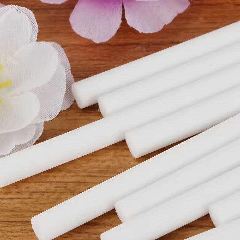 Essential Additions For Freely Cutting Aroma And Perfume Evaporation Core Water Absorption Replacement Fiber Rod Humidifier Filter Core Replacement Rod Household Appliance Core White 10pcs - Image 5