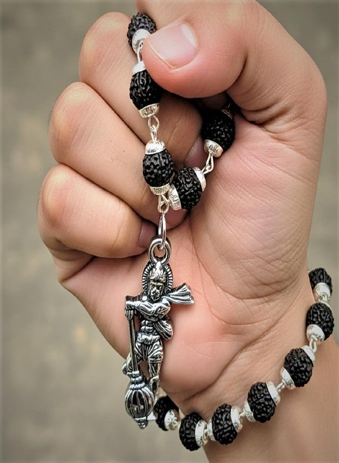 CHARMS Divine Hanuman Rudraksha Pendant Necklace - Image 5