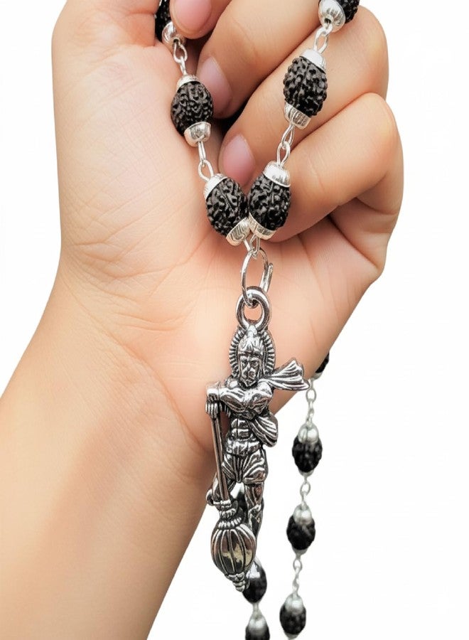 CHARMS Divine Hanuman Rudraksha Pendant Necklace - Image 3