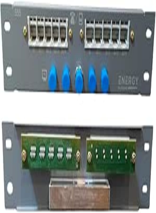 Patch Panel 5 Line Net Cat 6 – 5 Phone Line – 5 Shower Line by Energy