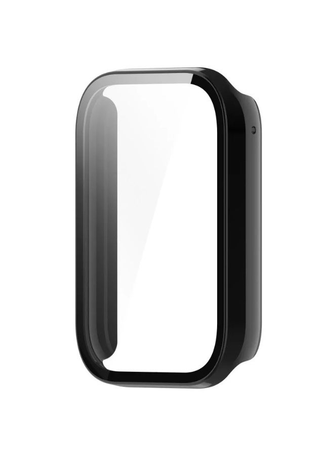 PC Case + Screen Protector For Xiaomi Mi Band 9 Pro All-around Anti-scratch Frame Screen Protective Shell (Black) - Image 5