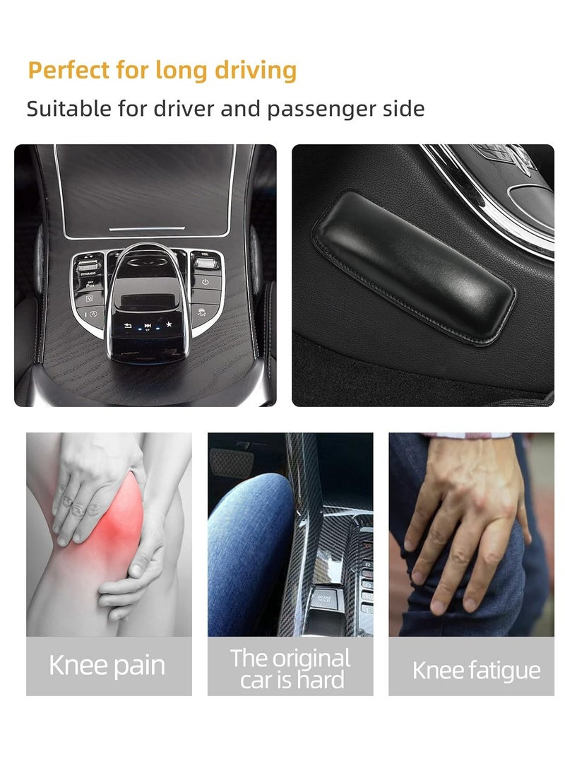 أوزيغالور 2 عبوة وسائد جلدية عالمية لوحدة التحكم في السيارة، وسائد للركبة والمرفقين للراحة، إكسسوارات داخلية للسيارات - Image 3