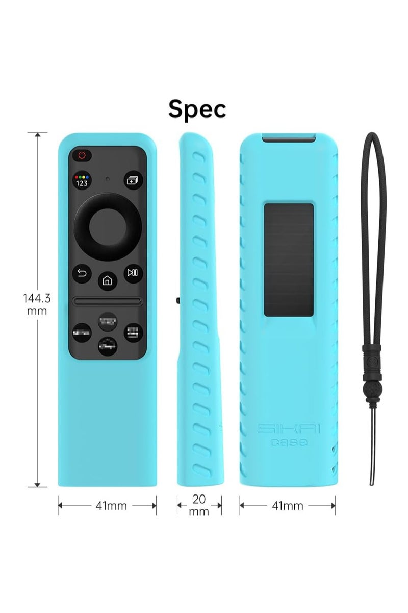 SIKAI CASE for Samsung Silicone Remote Cover Compatible with Samsung 2023,2024 TM2360E BN59 01432A TM2361E BN59 01455A Samsung Smart TV Remote Shockproof Dustproof Anit Lost with Lanyard - Image 3