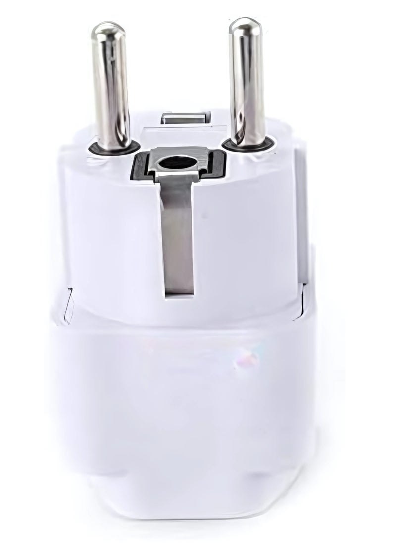 ECVV Travel Power Adapter, Universal Type E/F 2-Pin Plug Adapter Outlet, Adaptor For USA To Europe | EU Socket 3 Pieces | Use In Norway, Korea, Spain, Greece, Russia, Iceland  - Image 3