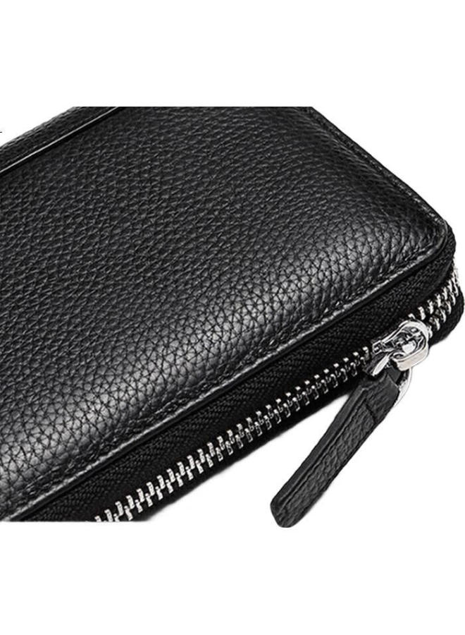 American Bison Men'S Wallet, Long-Style, Top-Grain Leather, Business Clutch, Card Holder, Youth Wallet, Birthday Gift For Boyfriend - Image 3