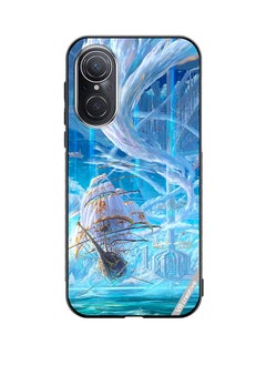 VR CREATIVE Protective Case Cover For Huawei Nova 9 SE Castle With Clouds Design Multicolour  - Image 1