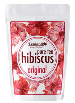 Tealand Herbal Tea Hibiscus Cut Supports Metabolism High Blood Pressure and Bad Cholesterol Reducer 200g  - Image 1