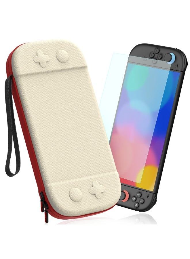 Carrying Case Compatible with Nintendo Switch 2 2025, with 12 Game Card Slots  1 Screen Protector, Portable Hard Shell Storage Bag for Switch 2 Accessory - Image 1