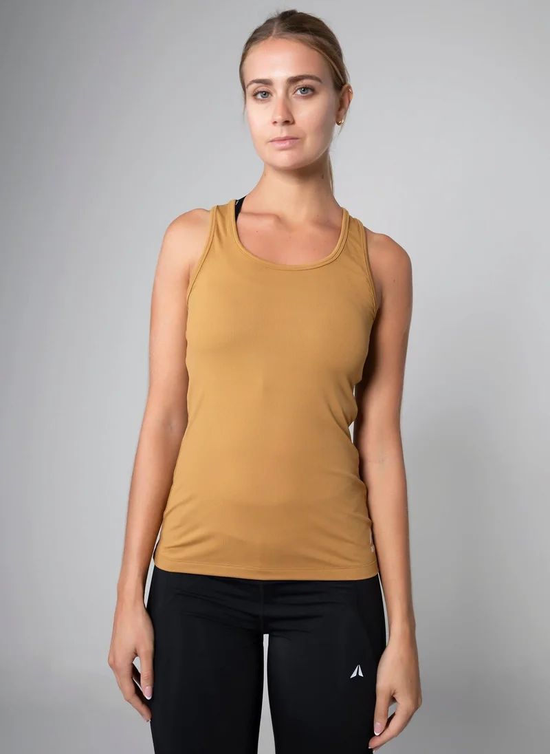 Aora Aora Women's Daily Tank Top – Lightweight, Sustainable Fabric, Everyday Comfort – Caramel