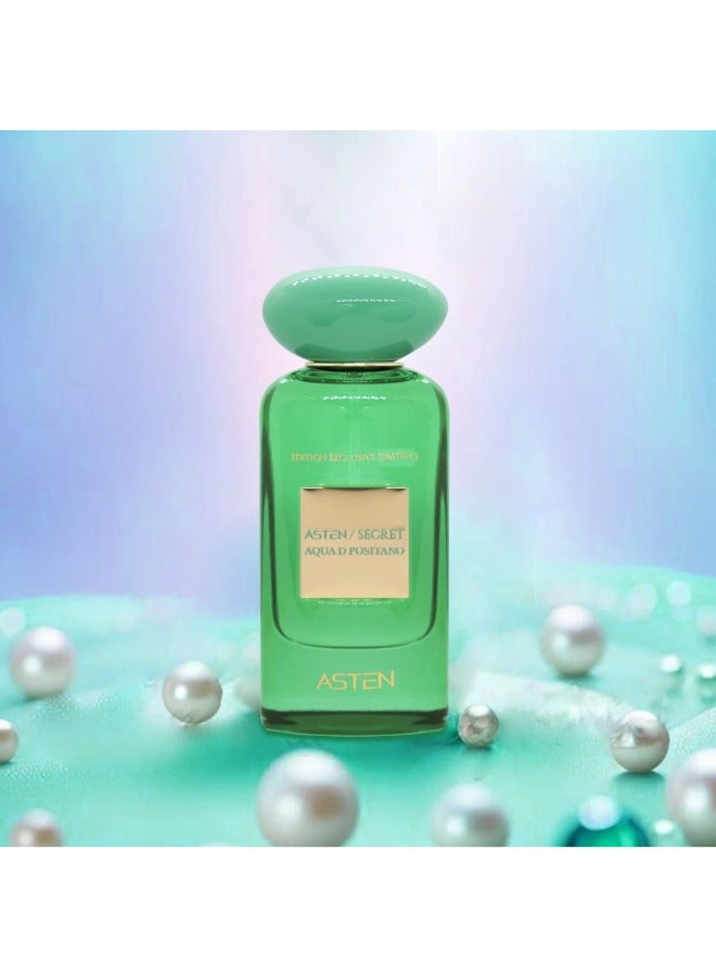 استين عطر Secret Aqua D Positano - 100 مل من استين | عطر للجنسين مع نوتات الياسمين والخشب - Image 2