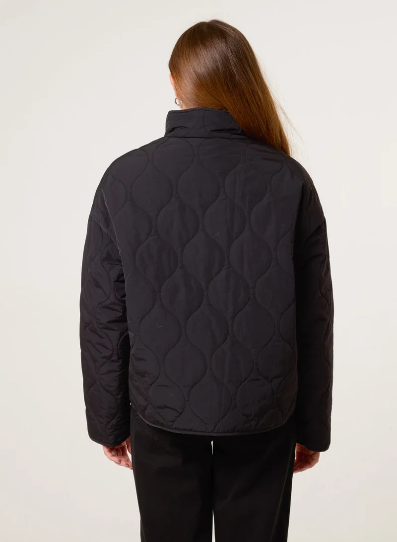 Blue Vanilla Quilted Jacket