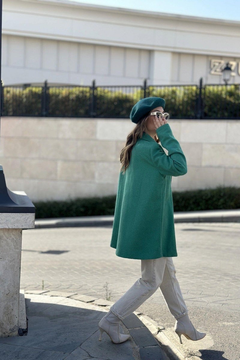 Weshaya Coat Women Green - Image 2