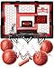 BADGOAL Indoor Basketball Hoop Pro for Kids Over The Door Basketball Hoop with LED LightScoreboard4 Balls Upgraded AntiImpact Backboard Basketball Toys Gifts for 6 7 8 9 10 11 12 Year Old Boys - Image 2