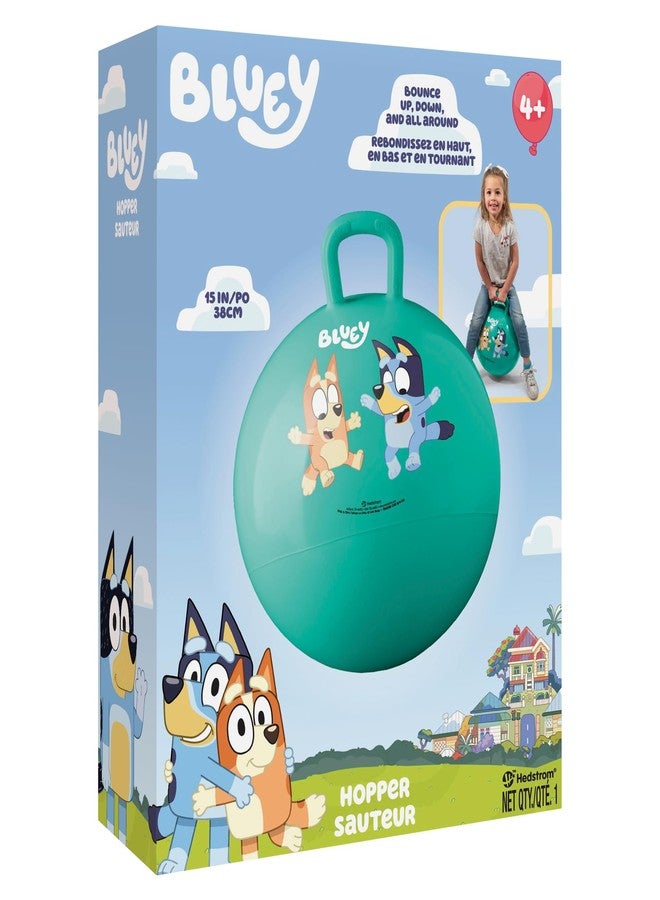 Hedstrom Hopper Ball, Jumping Ball for Kids, 15 Inch, Bluey - Image 3