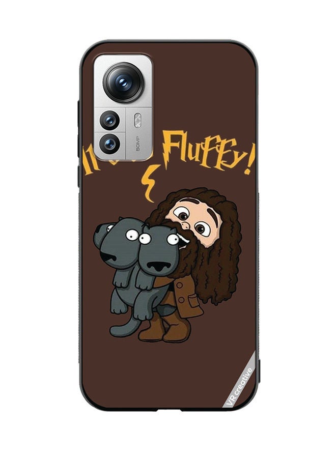 VR CREATIVE Protective Case Cover For Xiaomi 12 Pro Its So Fluffy Design Multicolour - Image 1