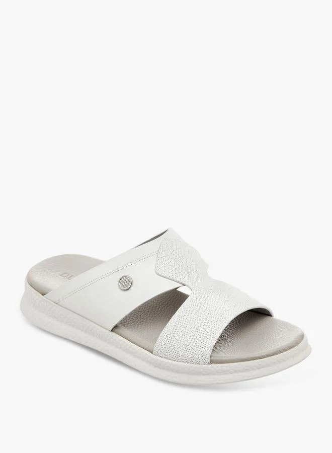 دوتشيني Men Textured Strap Arabic Sandals Ramadan Collection