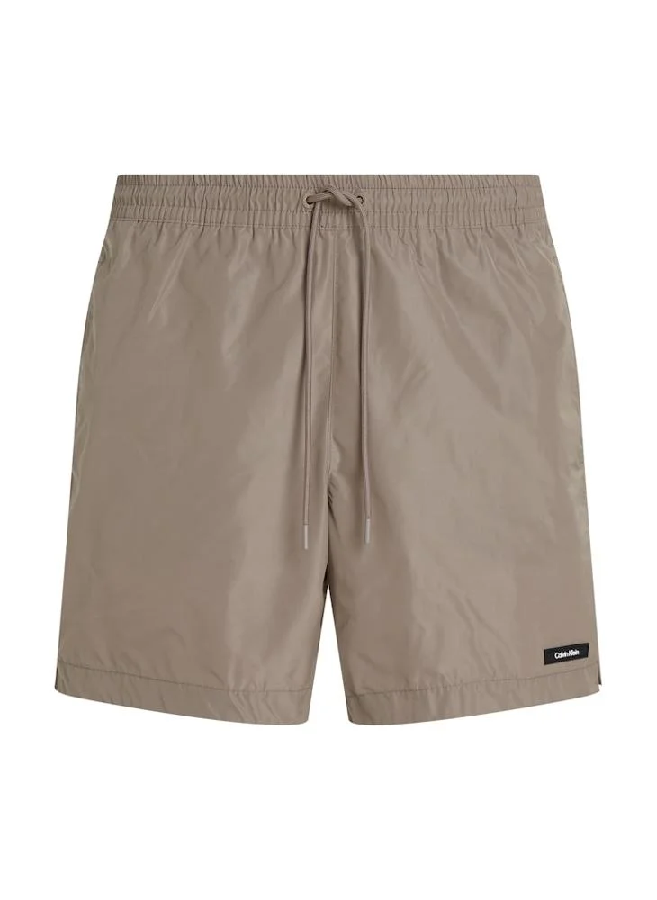 كالفن كلاين Logo Drawstring Swim Shorts