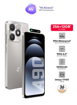 A90 Dual SIM Space Titanium 4+8GB RAM 256GB 4G - Middle East Version - view 2