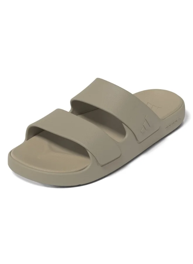 Adidas Adidas Znsory Sandal U Green Sportswear Sandals/Slippers For Unisex