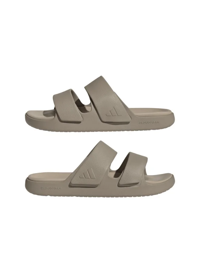 Adidas Adidas Znsory Sandal U Green Sportswear Sandals/Slippers For Unisex